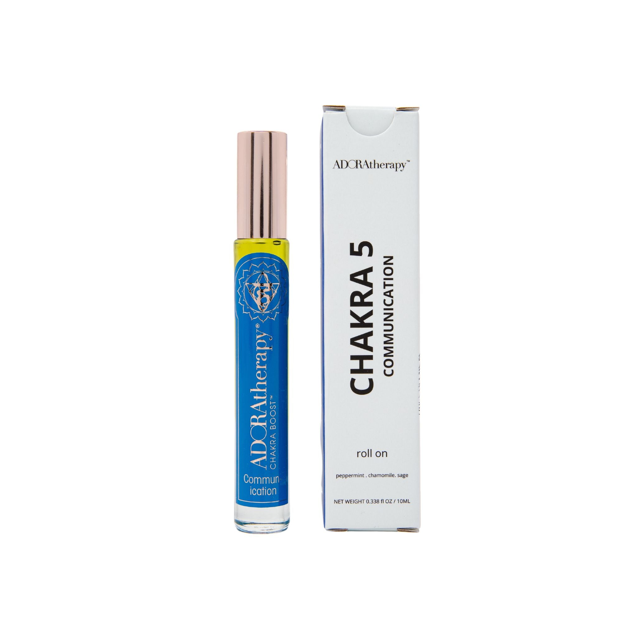 Chakra 5 Communication Chakra Roll On Perfume Oil