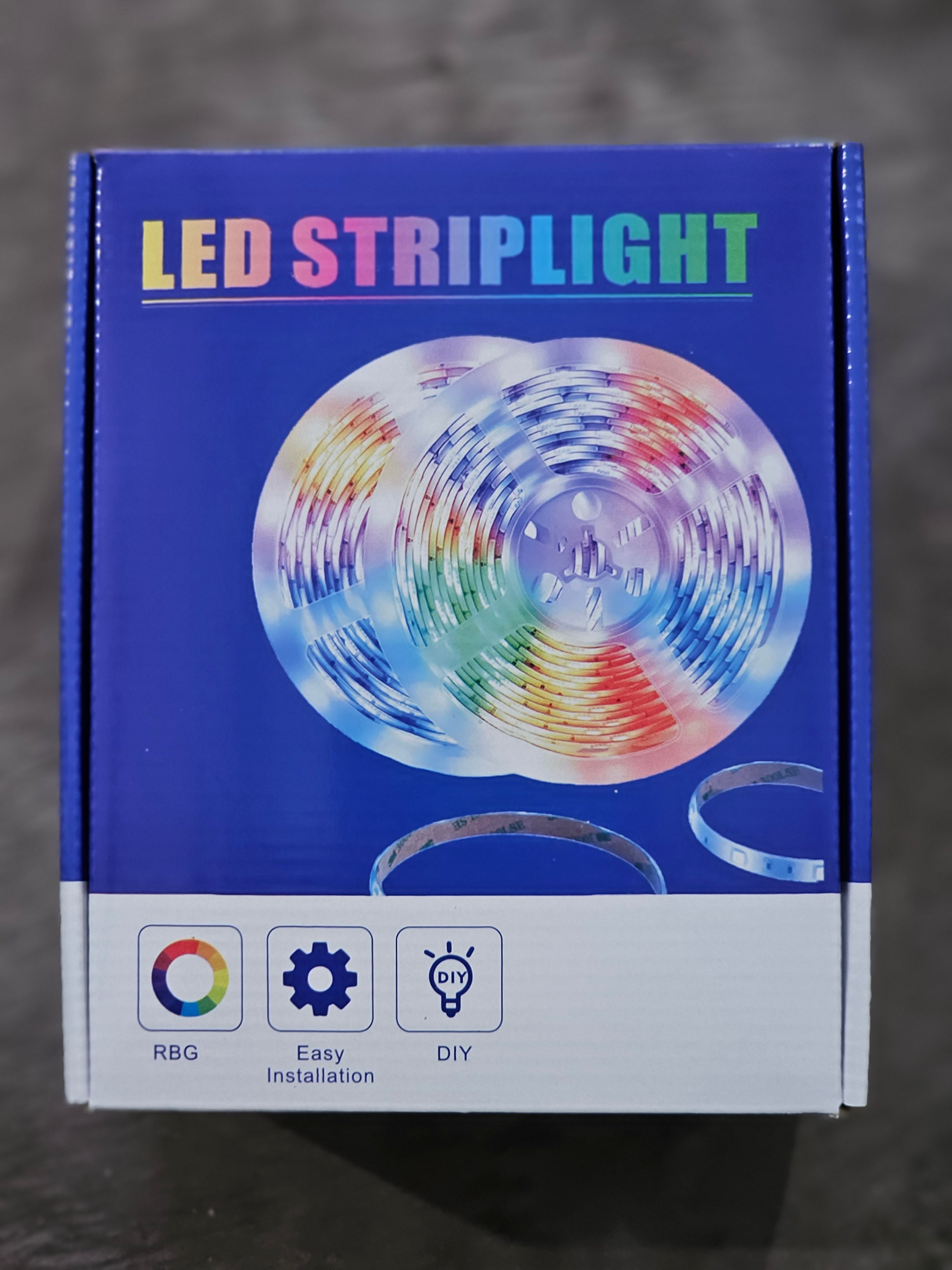 Vibrant RBG LED Strip Lights for Stunning Ambiance - 32.8 Feet
