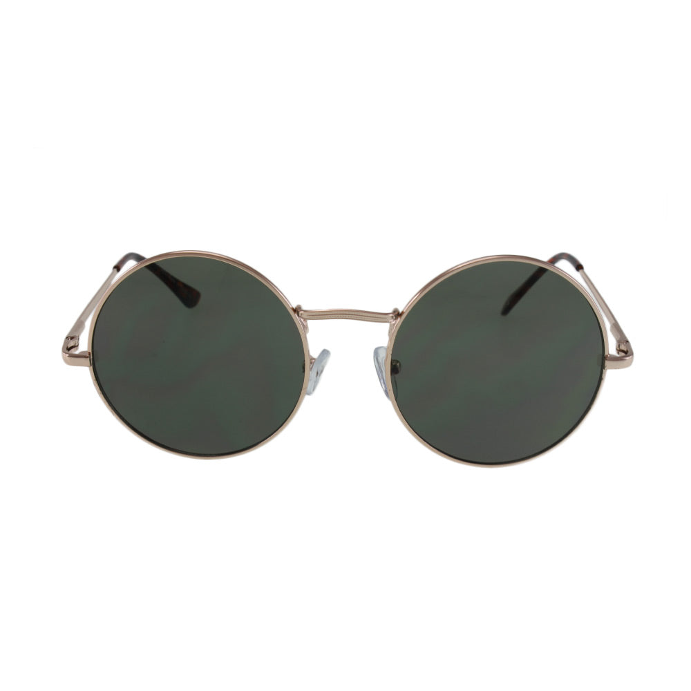 MQ Presley Sunglasses in Gold / G15 Green