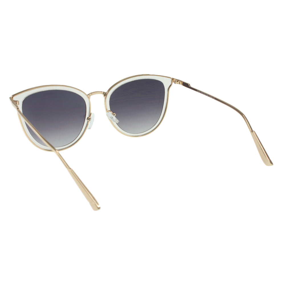 MQ Alina Sunglasses in Clear / Smoke