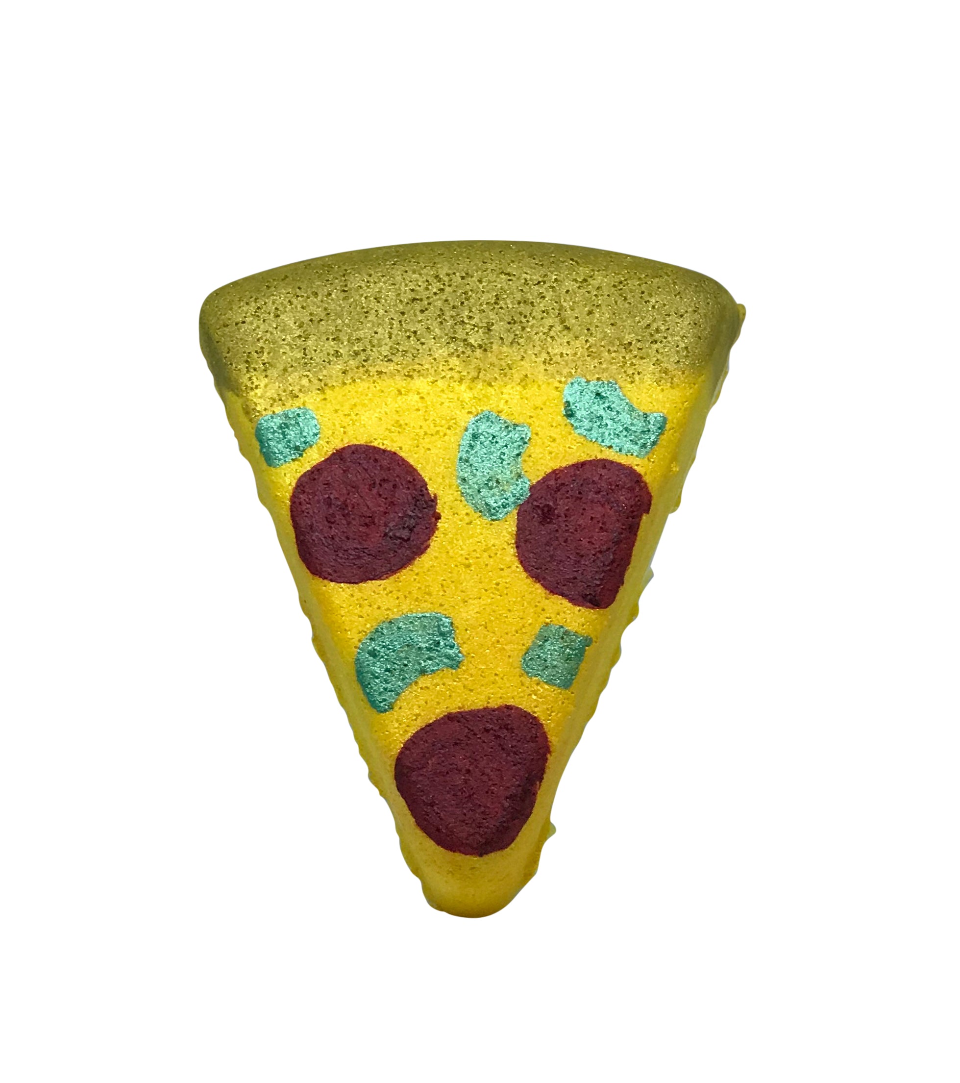 Slice, Slice, Baby!  Pizza Bath Bomb-Cucumber Mint