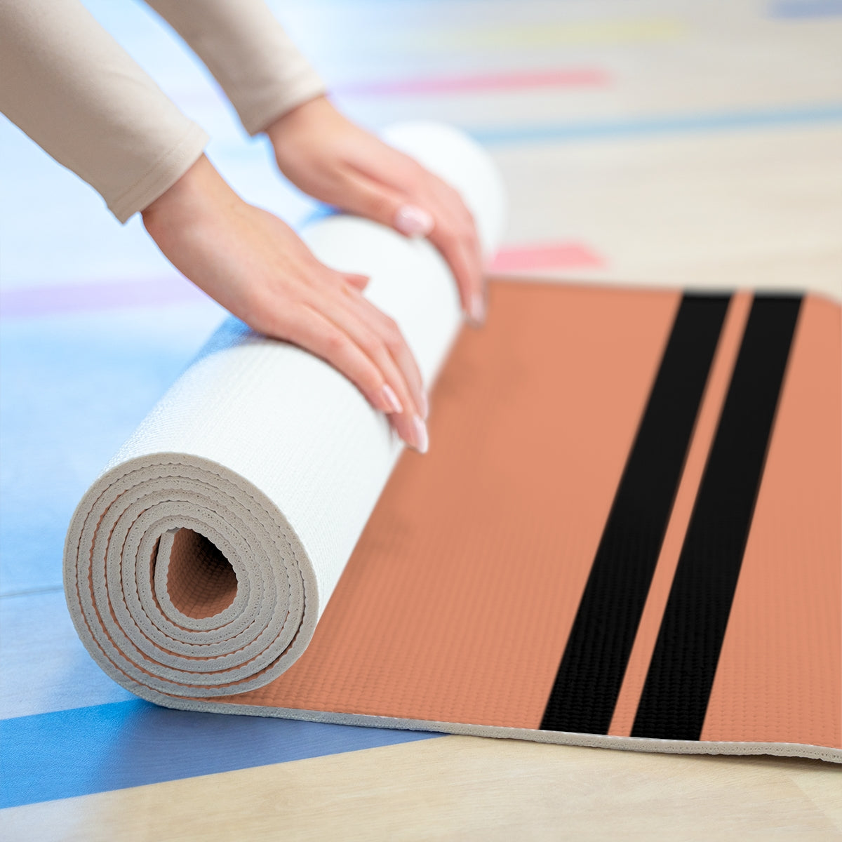 Peach Yoga Mat