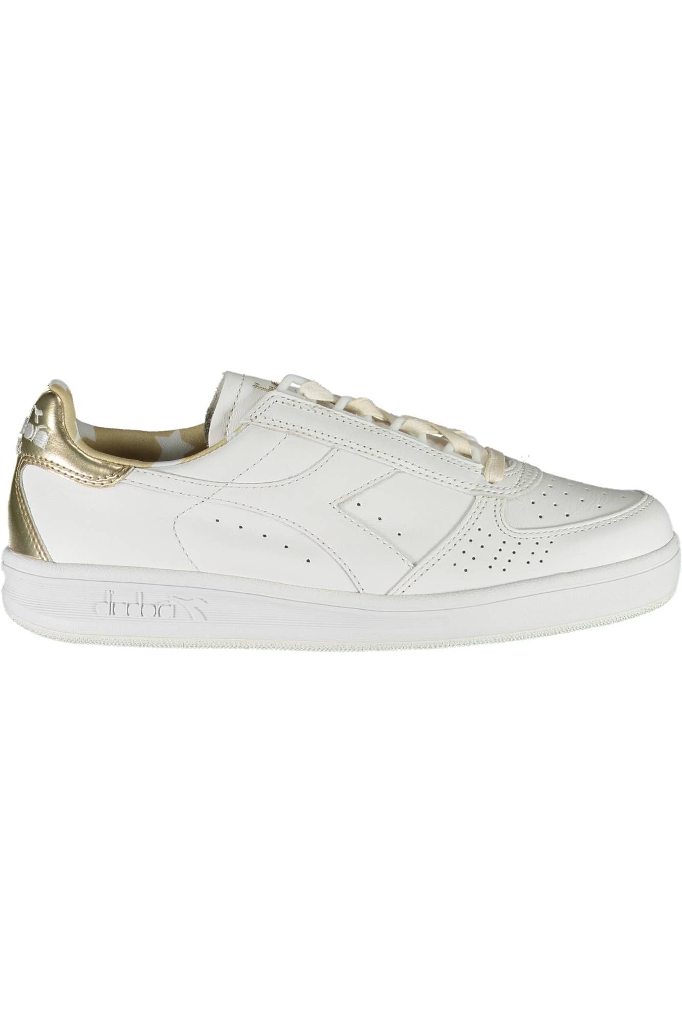 Diadora White Fabric Sneaker
