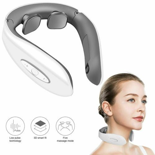 Electric Cervical Neck Pulse Massager Body Shoulder Muscle Relax