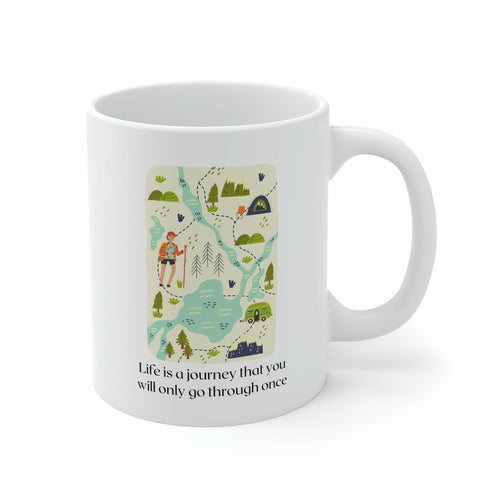 Life is a Journey Coffee Tea Mug