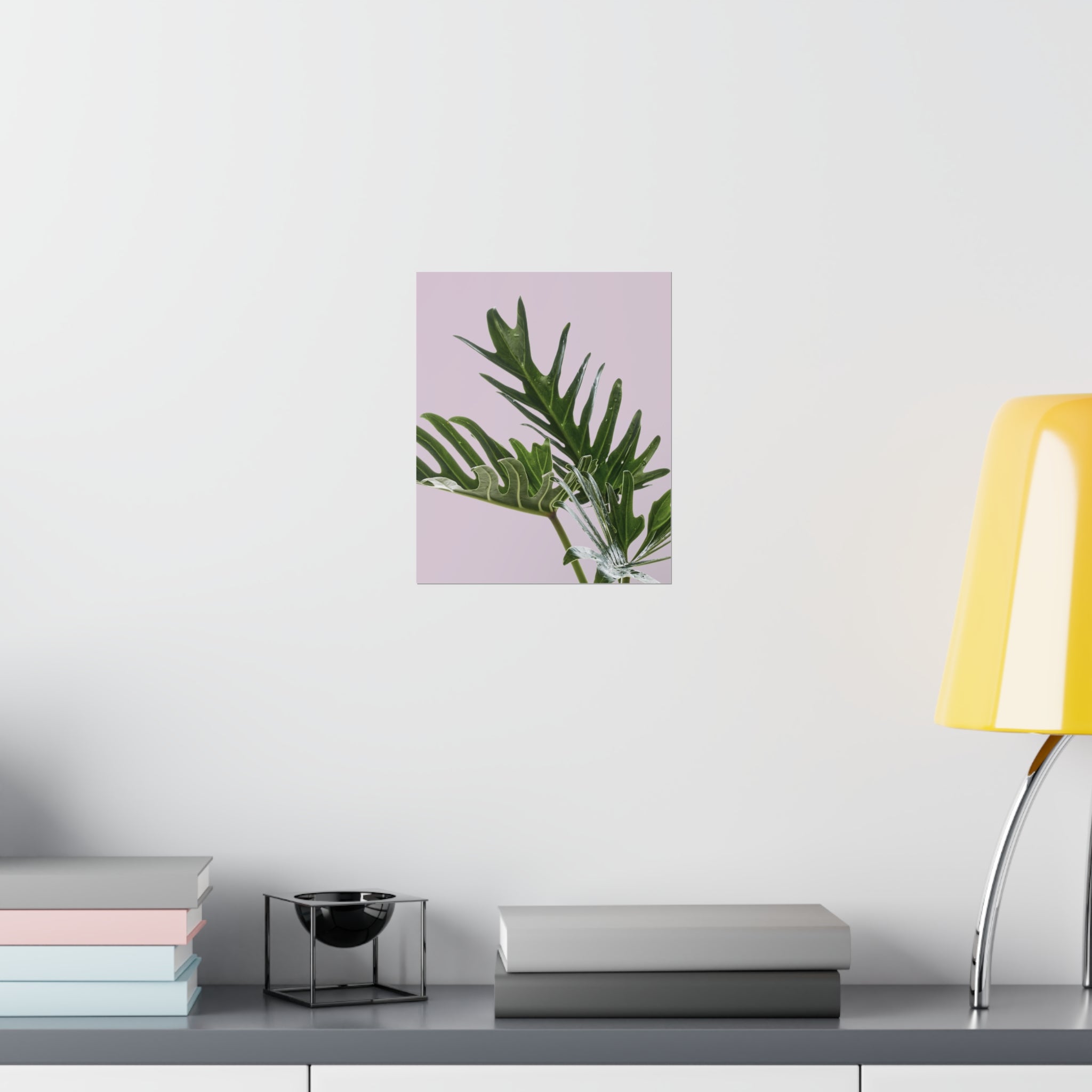 Philodendron Pink Poster