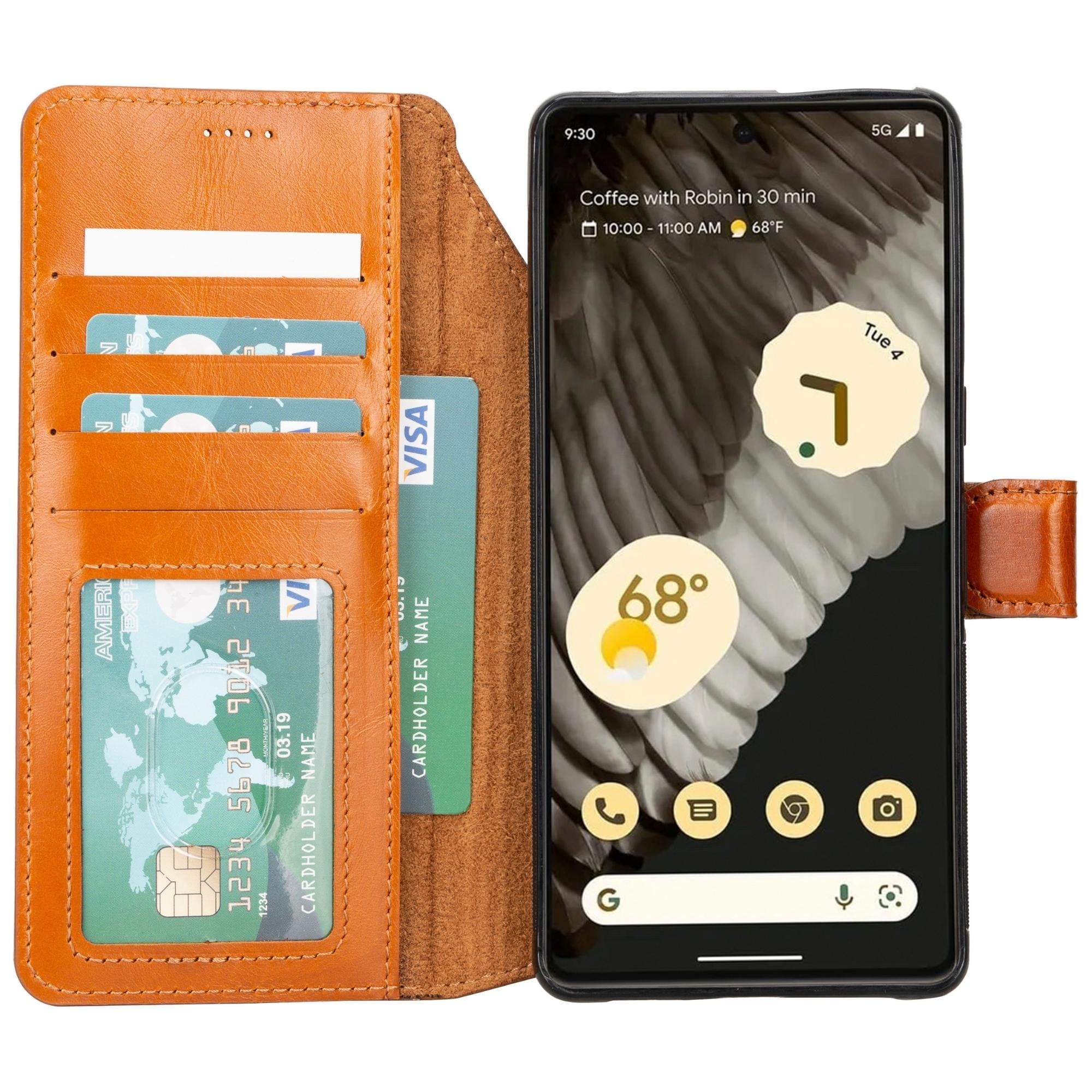 Sheridan Leather Detachable Wallet for Google Pixel 7/6/5/4