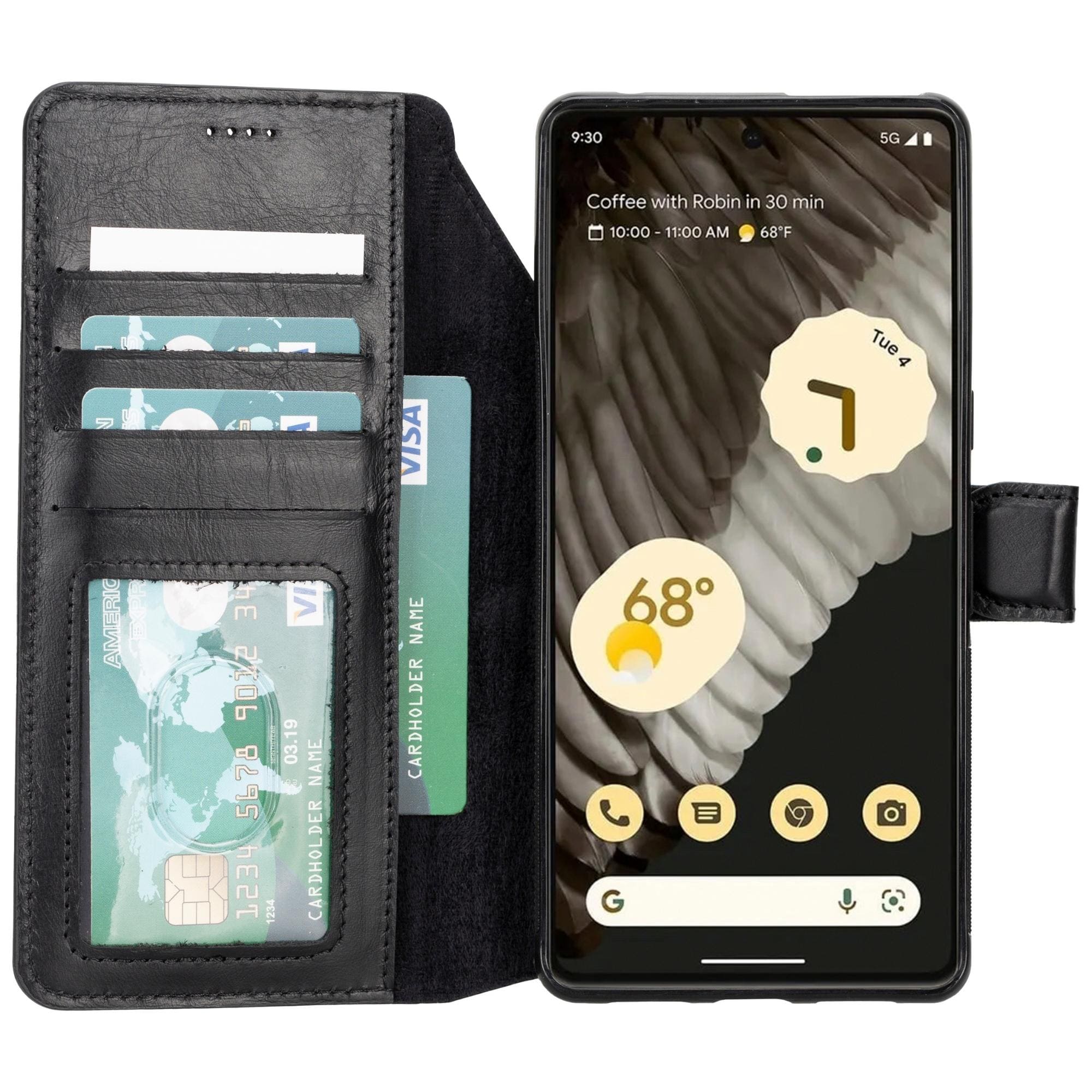 Sheridan Leather Detachable Wallet for Google Pixel 7/6/5/4