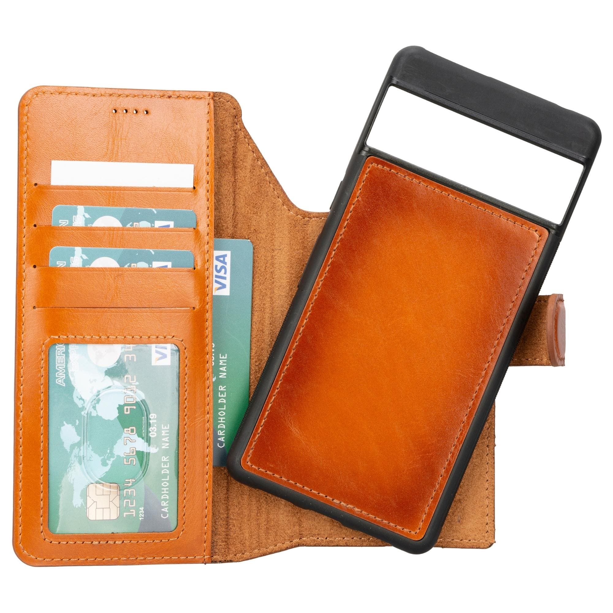 Sheridan Leather Detachable Wallet for Google Pixel 7/6/5/4