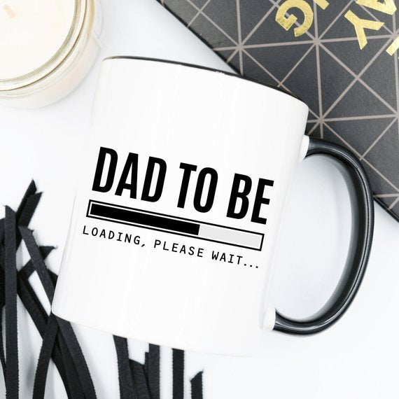 Baby Announcement Mug, Future Dad Gift, Dad To Be