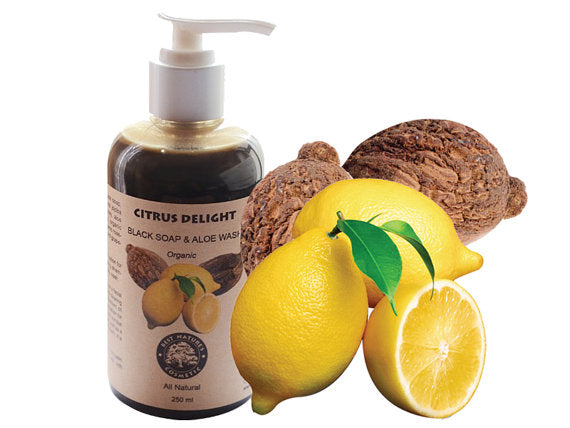 Best Natures Cosmetic Organic Citrus Delight Face & Body Wash