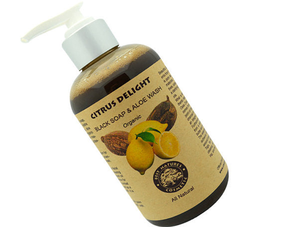 Best Natures Cosmetic Organic Citrus Delight Face & Body Wash