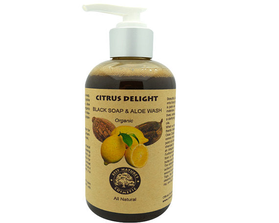 Best Natures Cosmetic Organic Citrus Delight Face & Body Wash