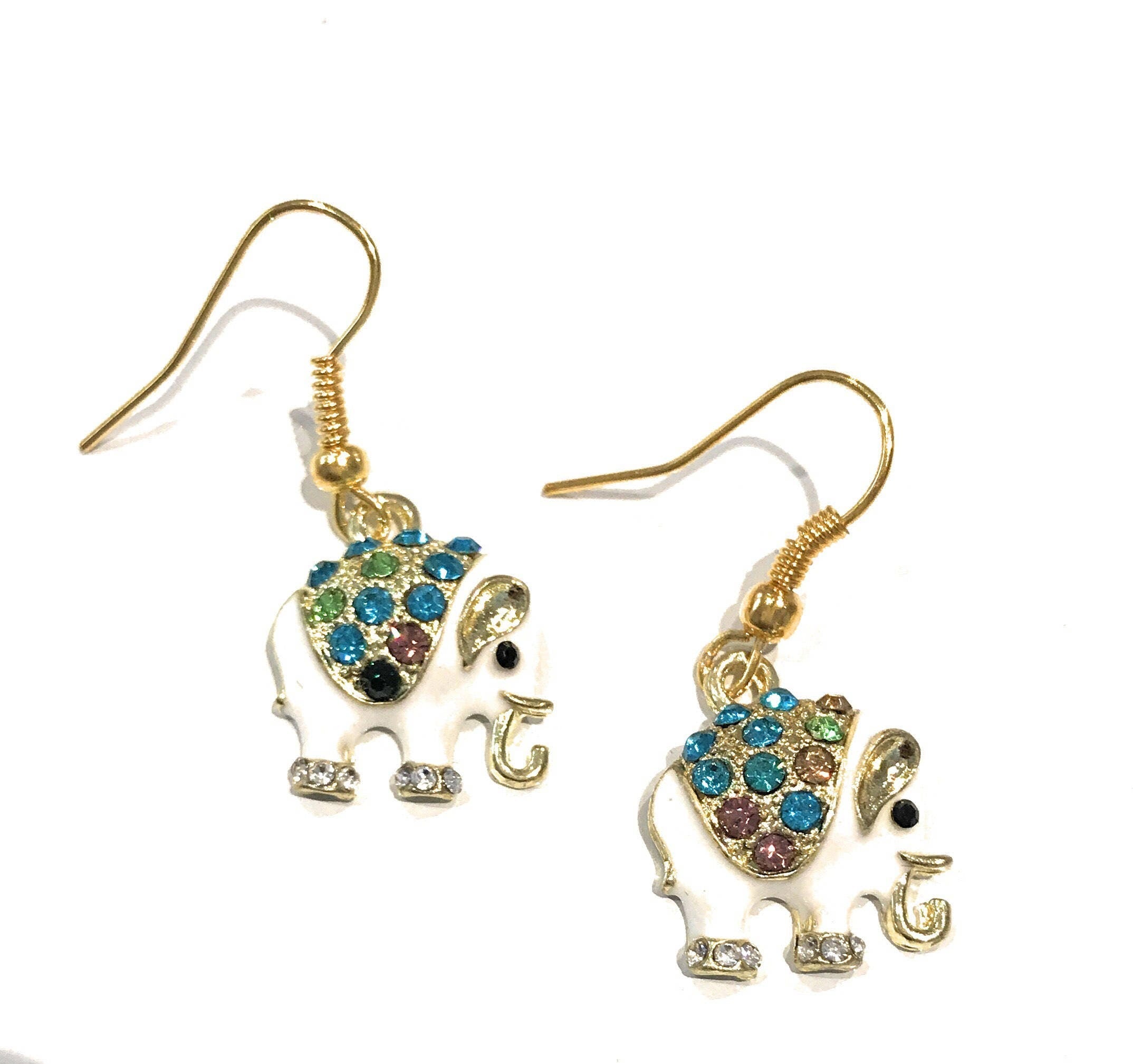 Elephant Jewelry, Animal Earrings, Elephant Earrings Animal Jewelry,