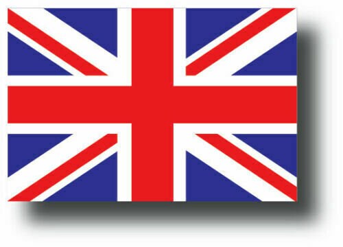 United Kingdom Flag Decal Sticker Various Sizes British Union jack