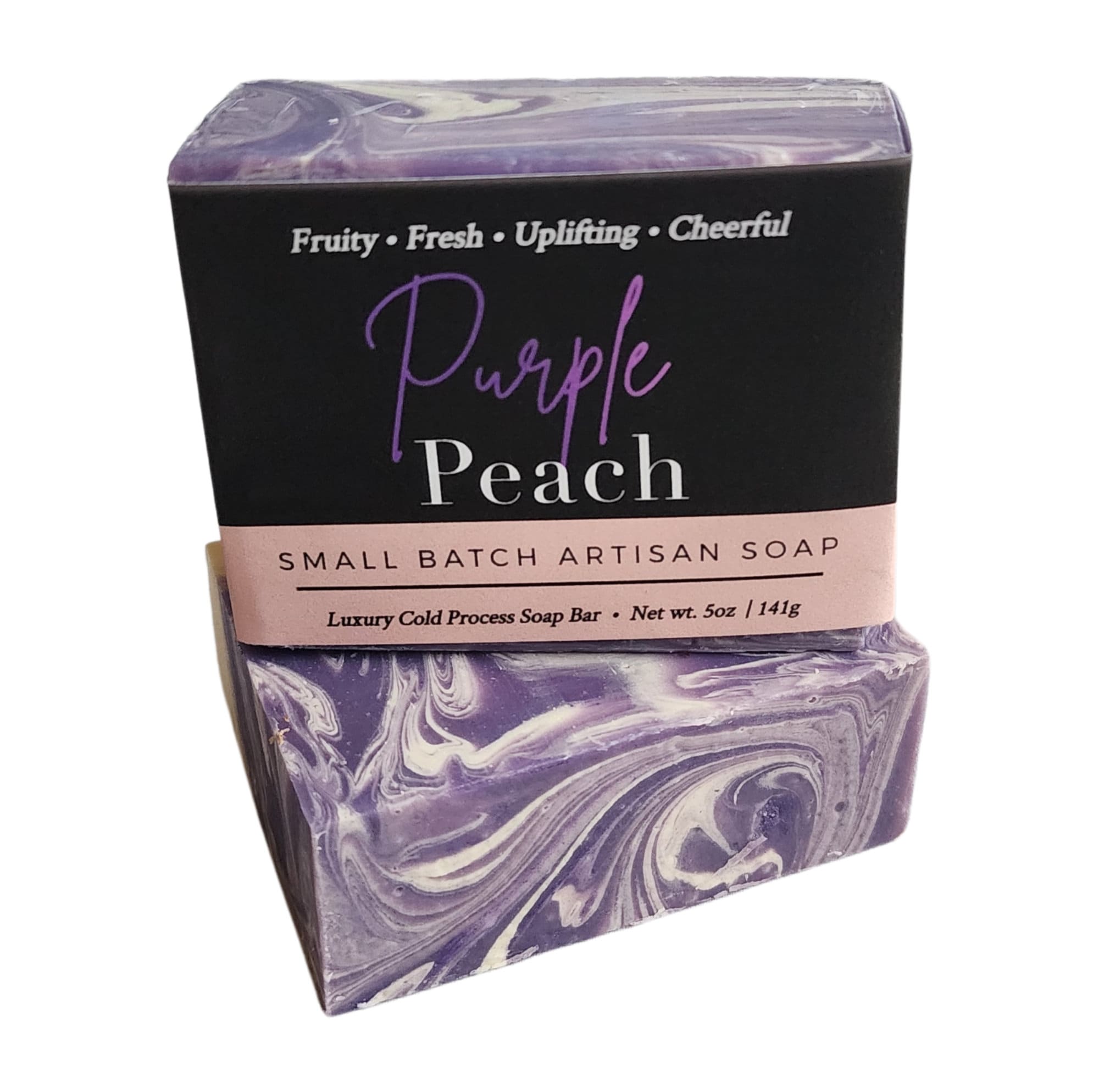 Purple Peach Soap