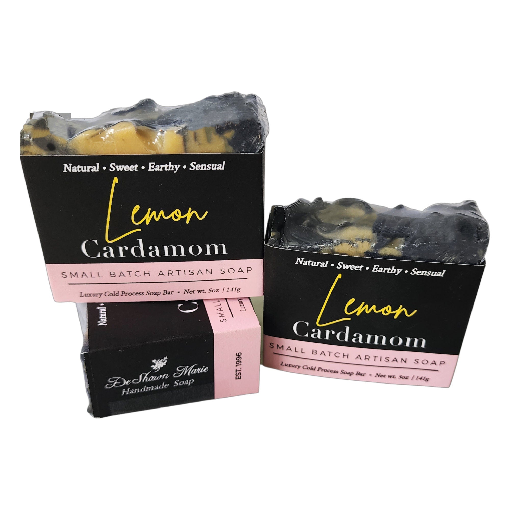 Lemon Cardamom Soap