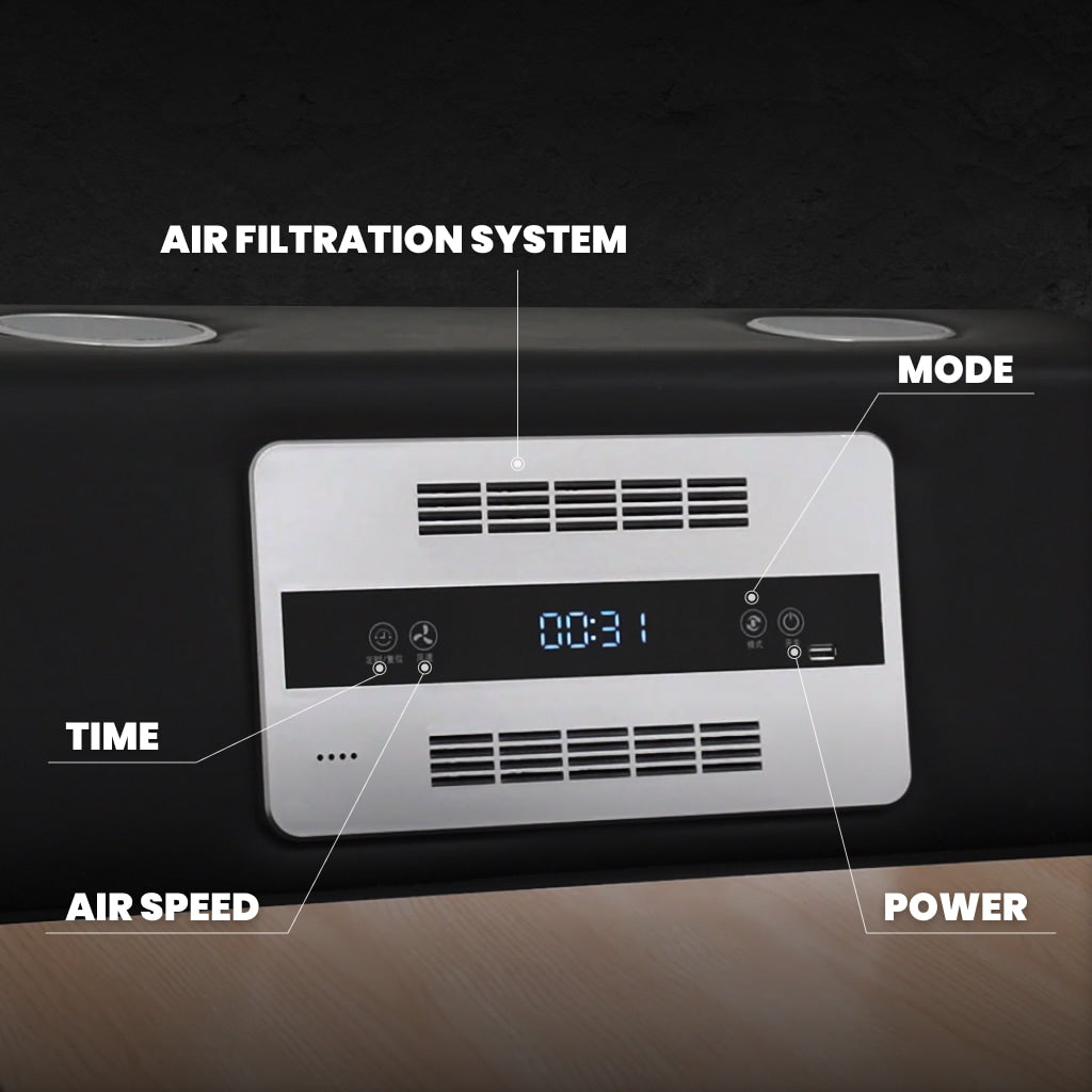 Luxury King Bed with Massage and Storage