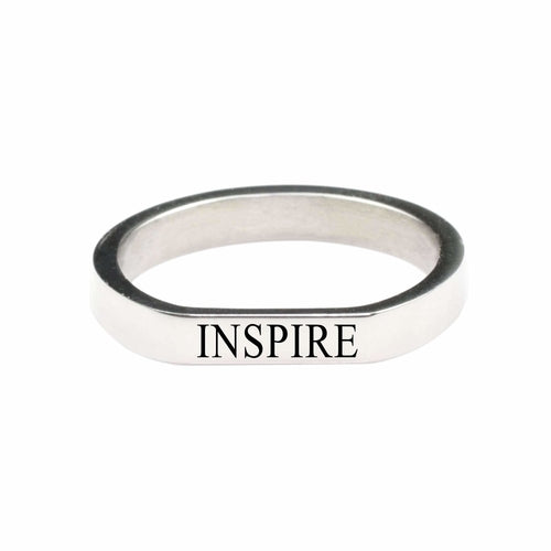 Inspire Comfort Fit Flat Ring