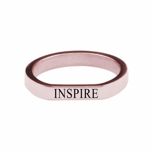 Inspire Comfort Fit Flat Ring