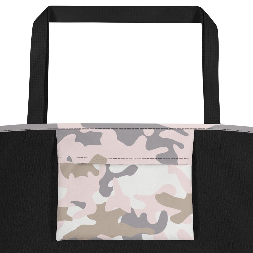 Pastel Camo Beach Bag