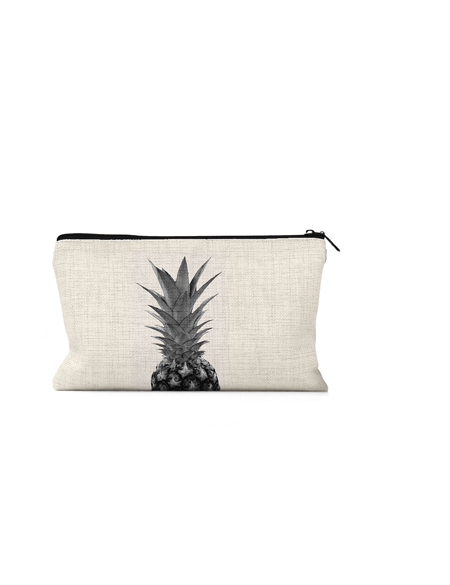 Black and White Pineapple Pouch, Father's Day Gift