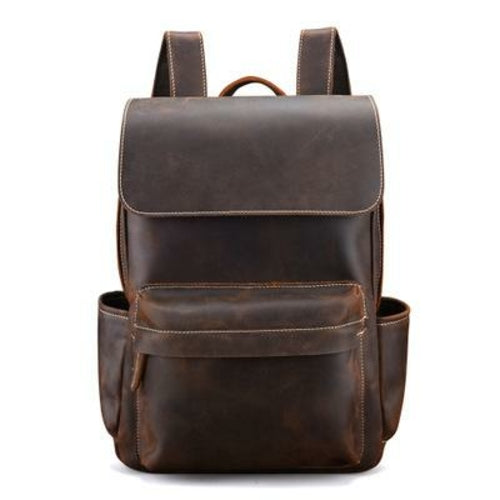 The Helka Backpack | Genuine Vintage Leather Backpack