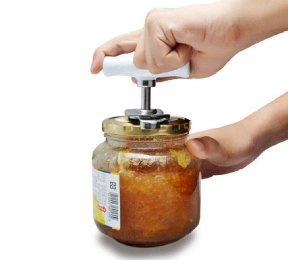 Jar Opener for Weak Hands – Multi-Function Lid & Bottle Opener Tool Wrench