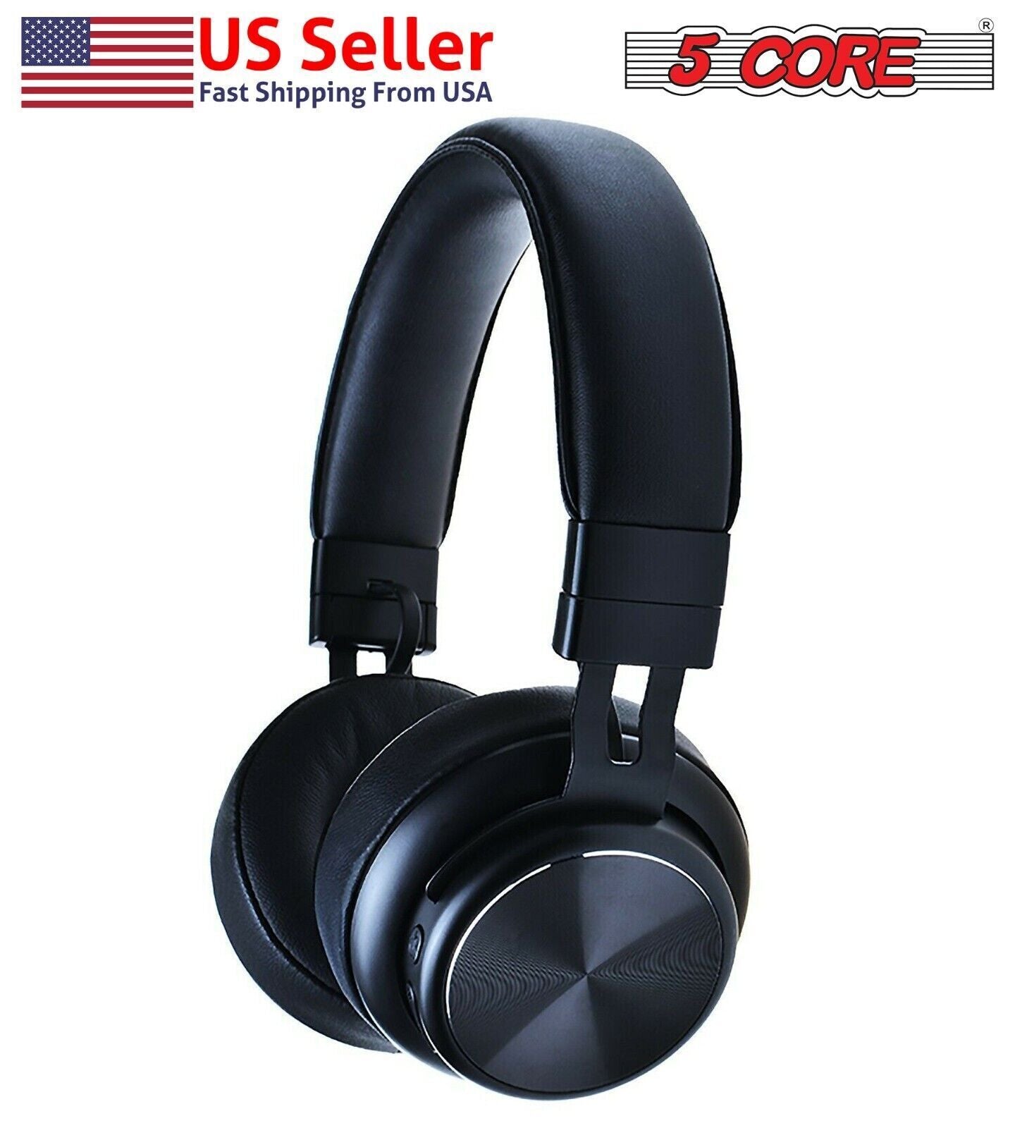 5Core Premium Headphone inbuilt Mic Over Ear Wireless Headset