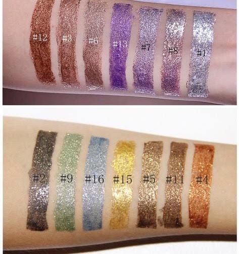 Liquid Sparkle Metallic Appearance Eyeshadow