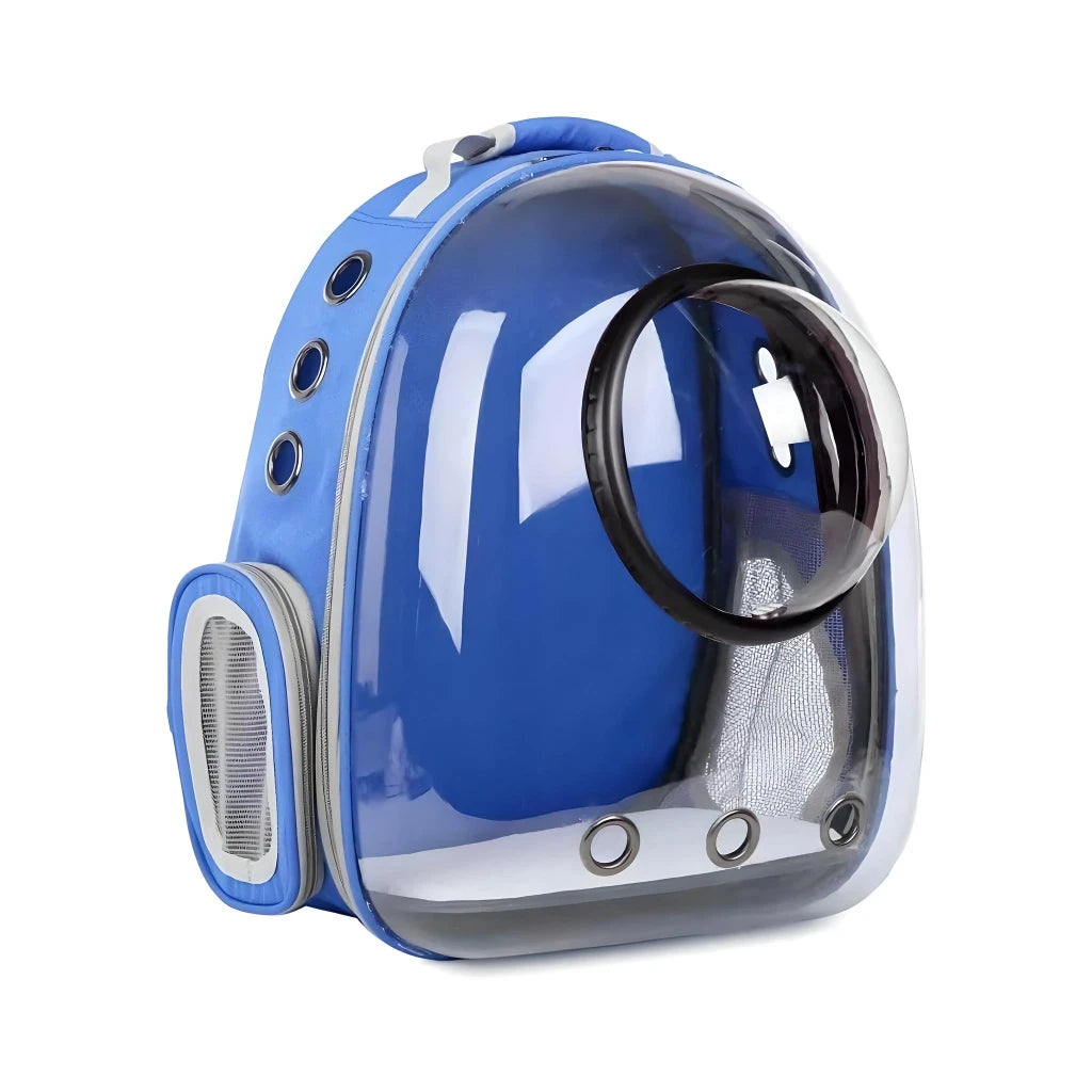 Luxury Cat Space Capsule Transparent Backpack