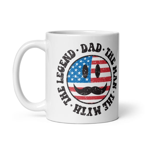 Retro The Legend Dad Mug