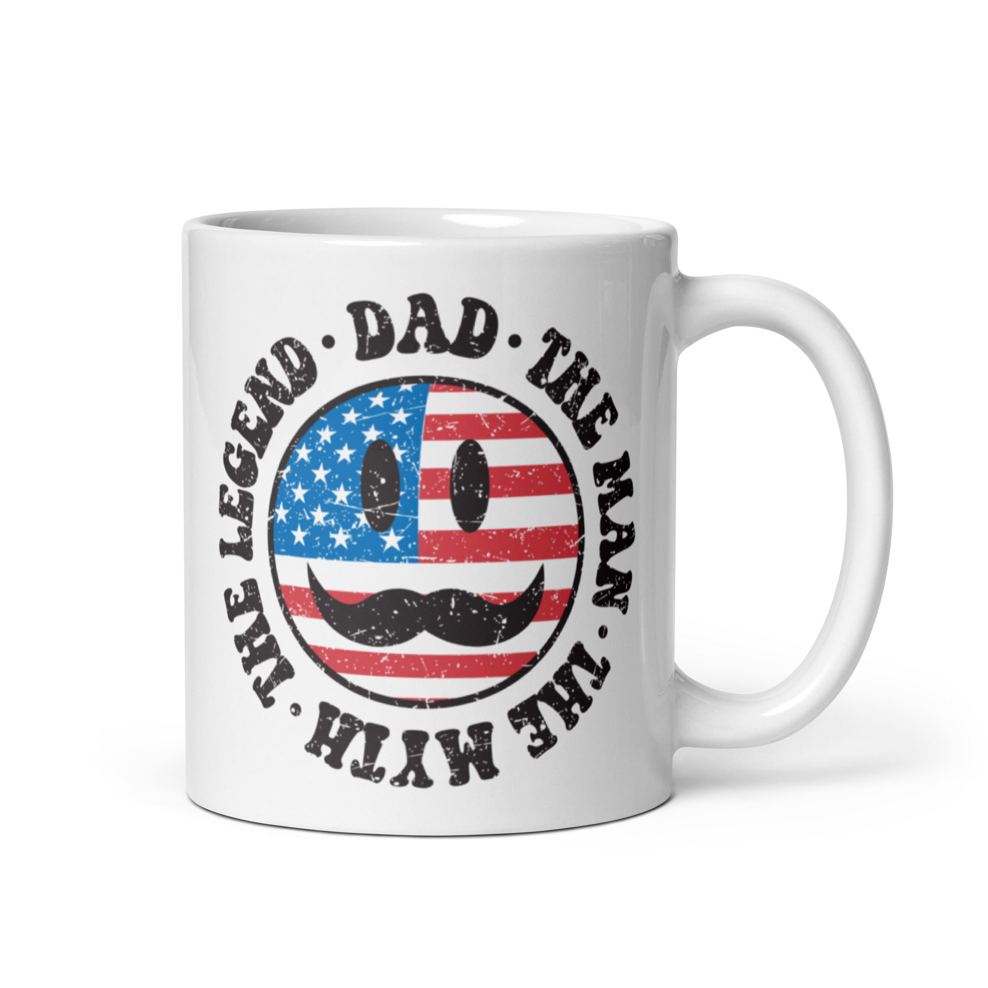 Retro The Legend Dad Mug