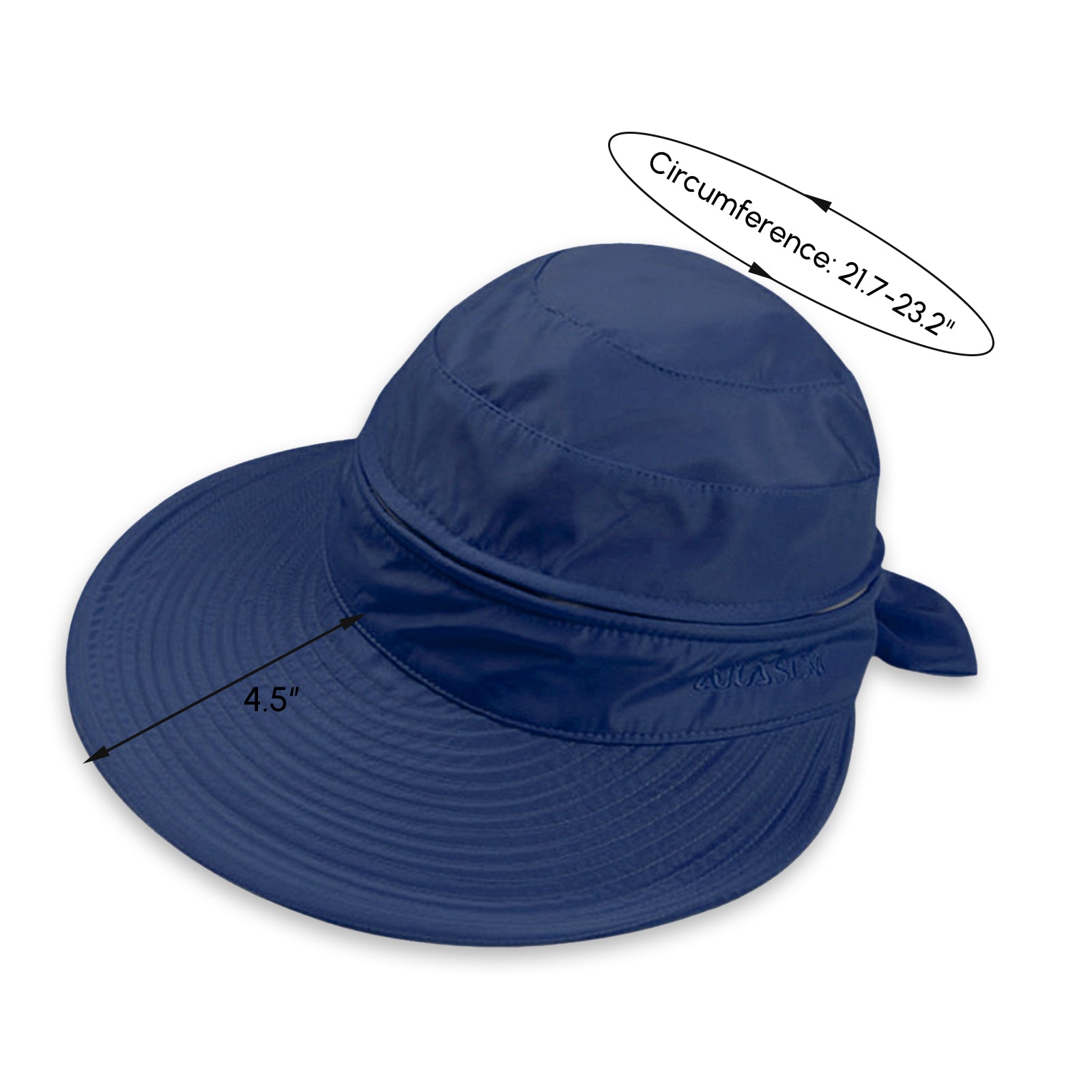 Travel in Style with this 2-in-1 Sun Visor Hat Zip-Off Foldable