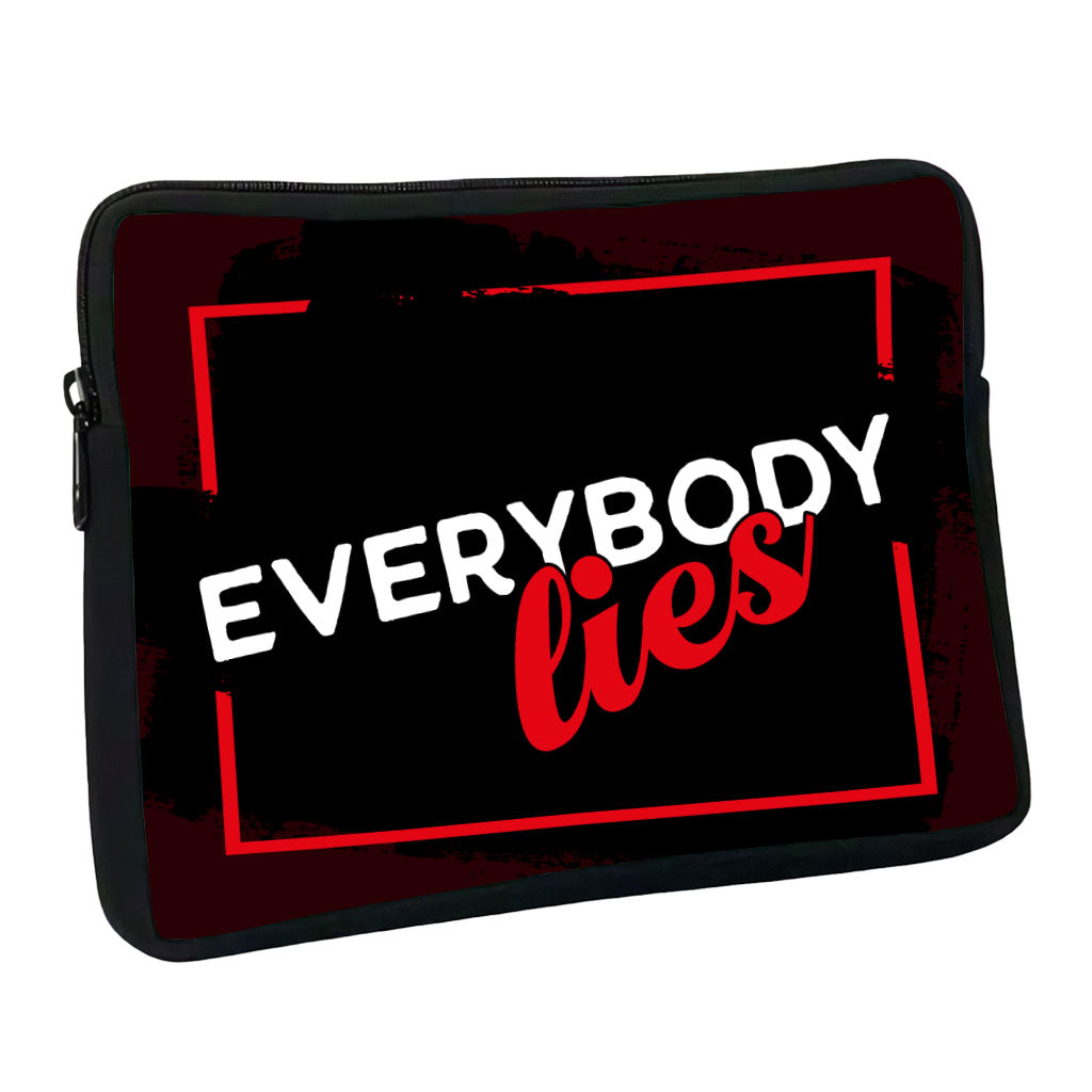 Everybody Lies MacBook Pro 16" Sleeve - Printed Laptop Sleeve - Trendy MacBook Sleeve