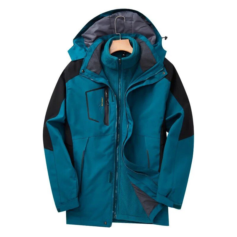 Waterproof 2-in-1 Winter Outdoor Jacket