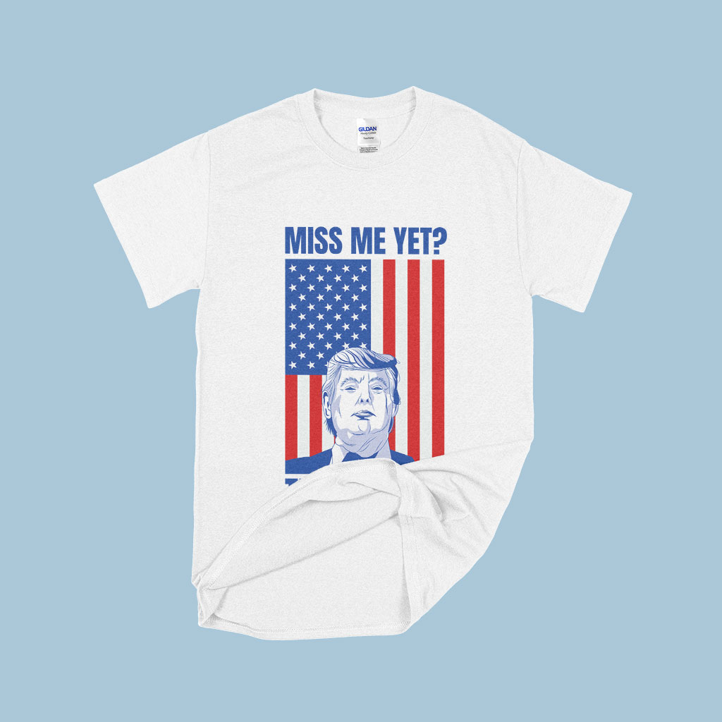 Men's Long Body Donald J Trump T-Shirt - Donald Trump Clothing