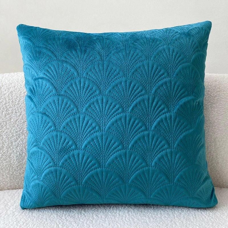 Velvet Geometric Cushion Cover 45x45cm