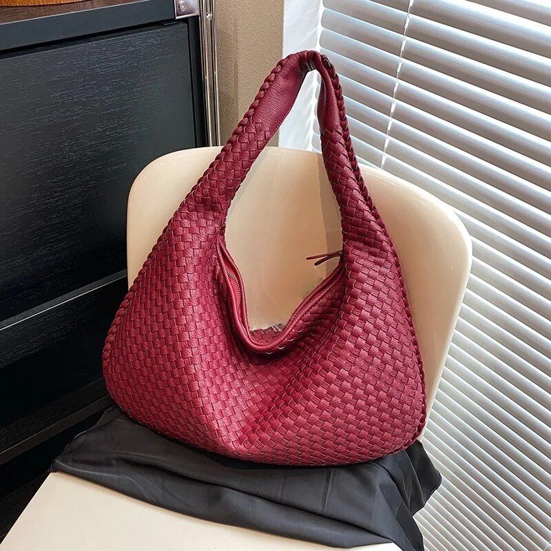 Korean Chic Knit Tote