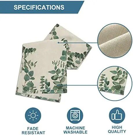 Versatile Eucalyptus Linen Table Runner for All Seasons