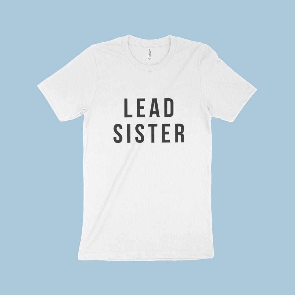 Lead Sister Women’s Jersey T-Shirt Made in USA