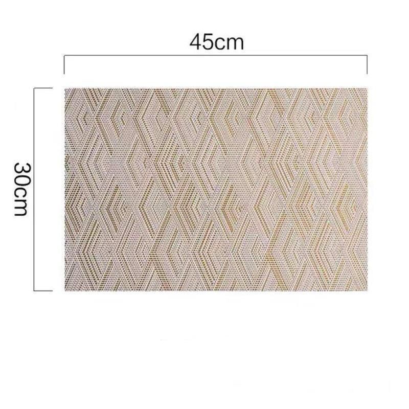 Elegant Japanese-Style Heat-Resistant Table Mats