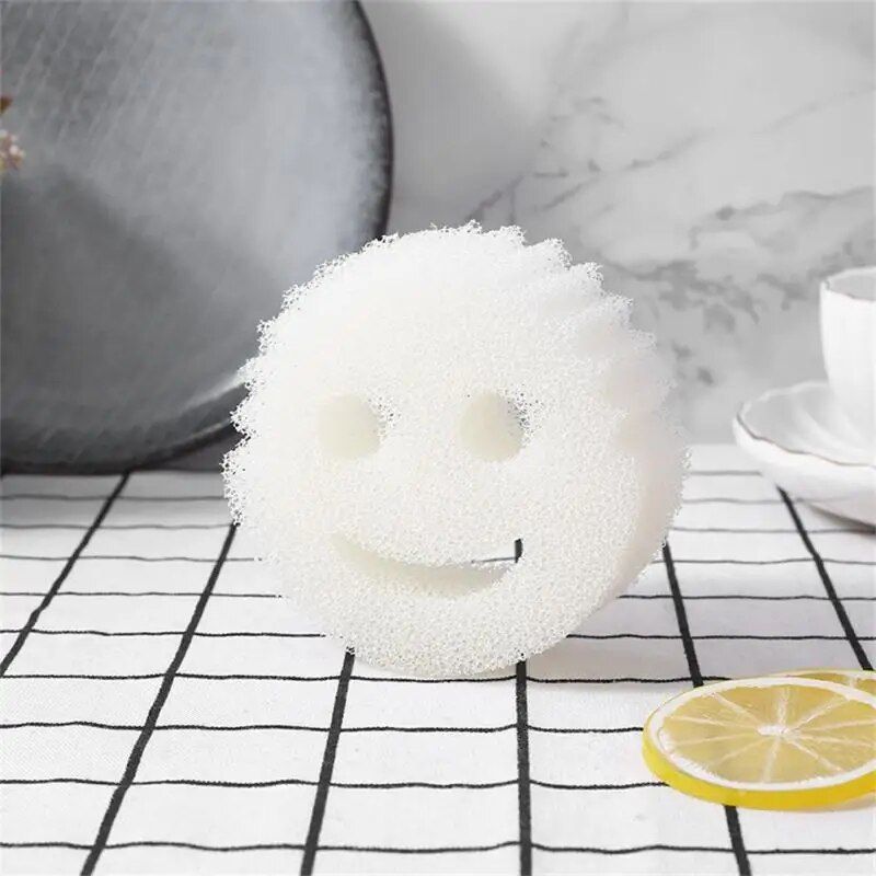 Multi-Purpose Smiley Face Cleaning Sponge