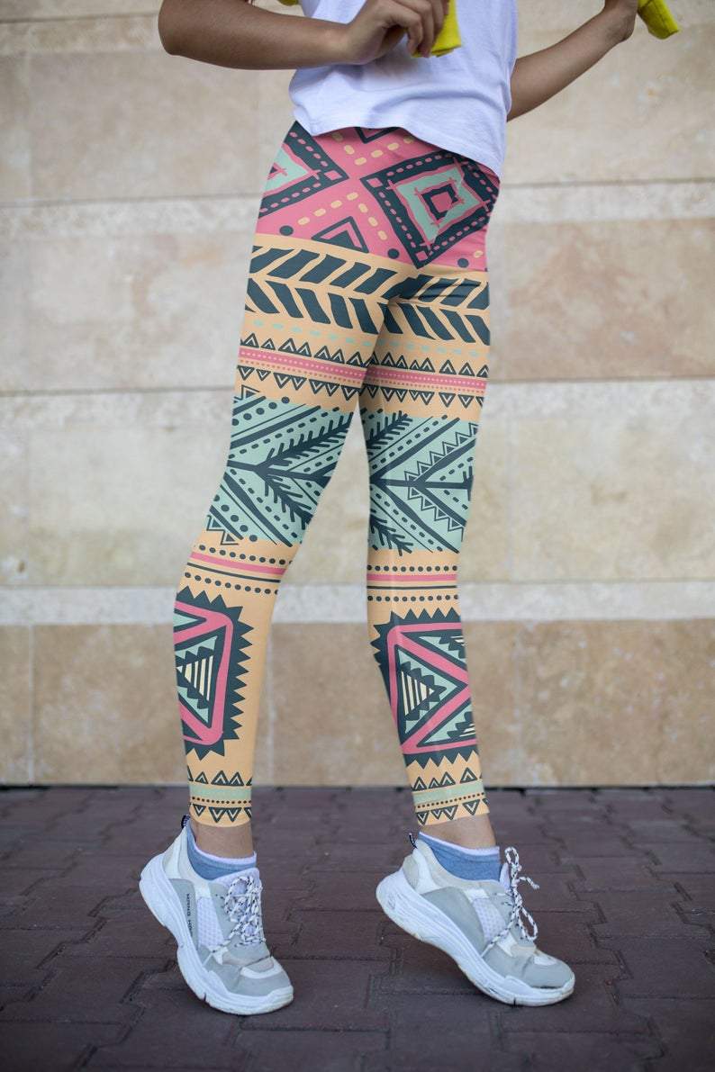 Boho Printed leggings, Capris and Shorts