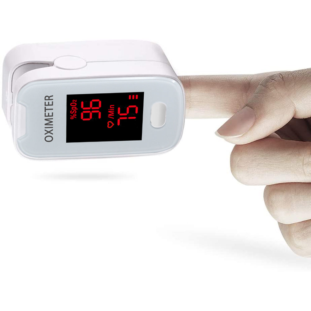 avo+ Fingertip Pulse Oximeter - Digital LED Reliable Reading