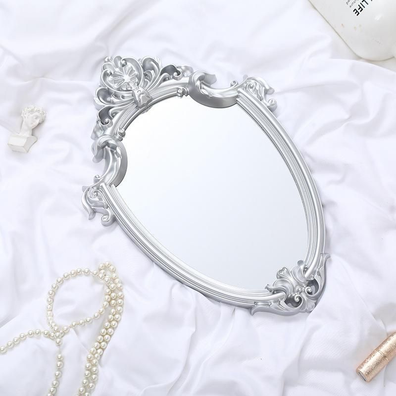 Charming European Style Oval Wall Mirror