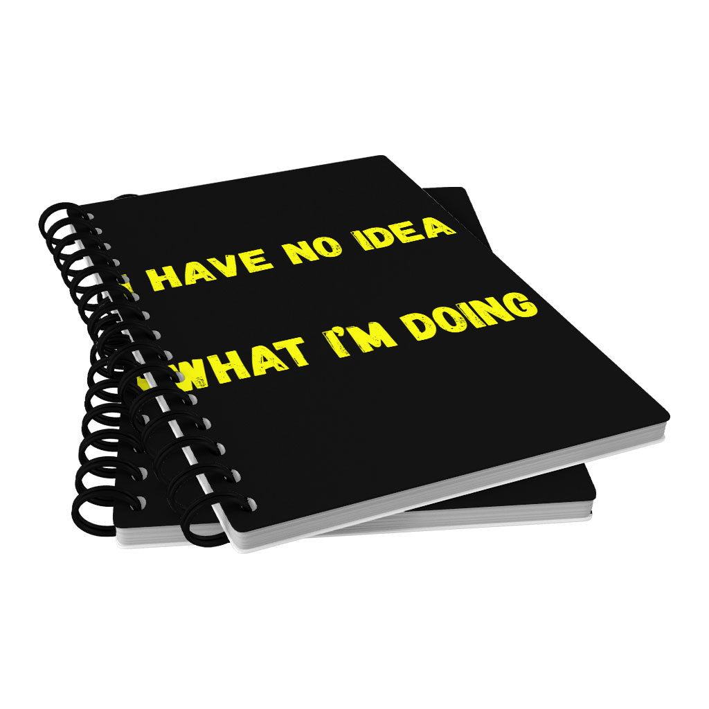 Funny Quote Spiral Notebook - Trendy Notebook - Graphic Notebook