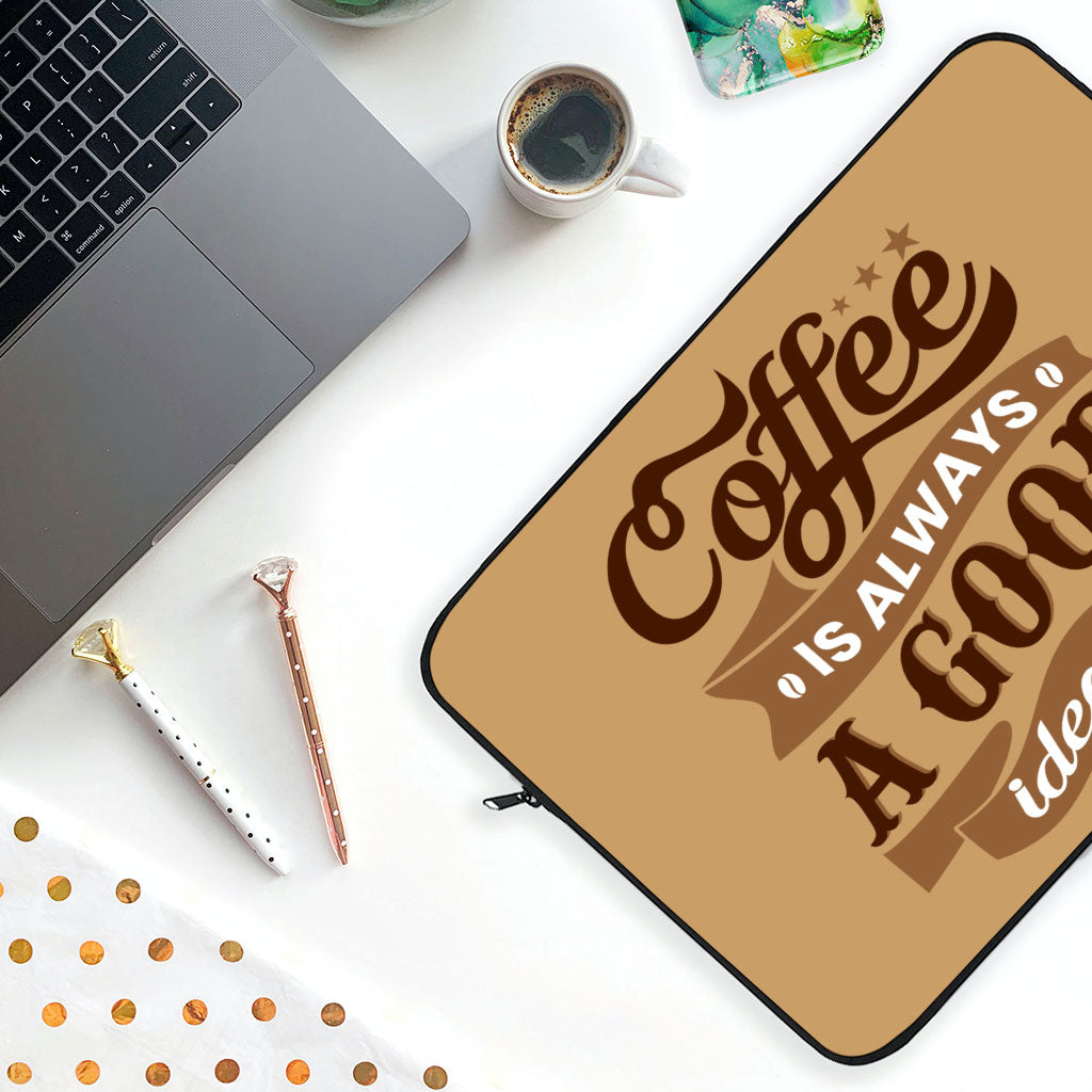 Coffee MacBook Air 14" Sleeve - Creative Laptop Sleeve - Themed MacBook Sleeve