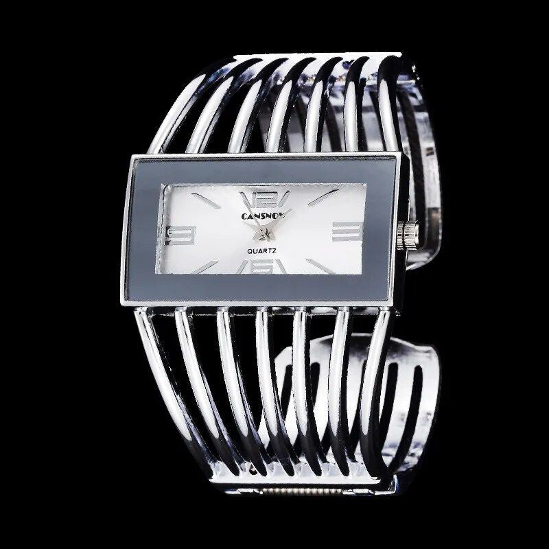 Elegant Square Dial Fashion Quartz Wristwatch for Women