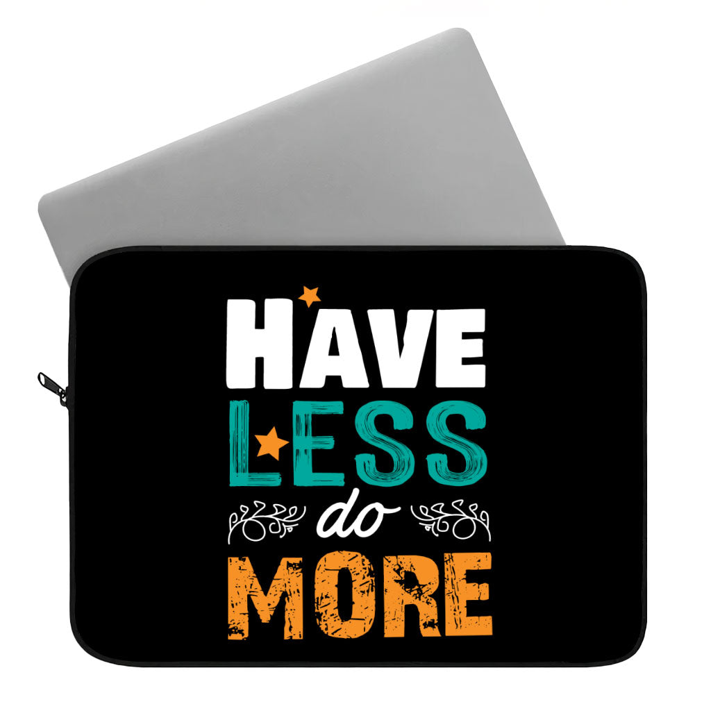 Quote Dell 16" Sleeve - Cool Laptop Sleeve - Funny Laptop Sleeve with Zipper